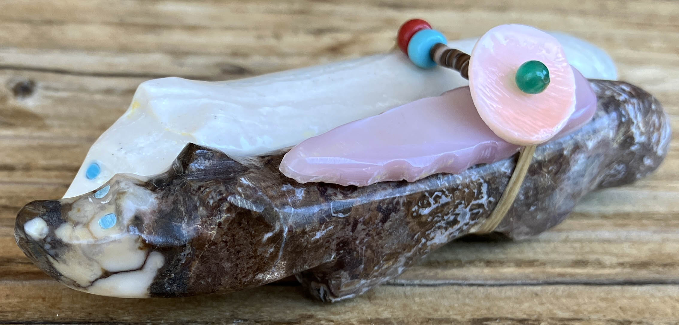 Jayne Quam | Navajo Paired Wolves | Penfield Gallery of Indian Arts | Albuquerque, New Mexico